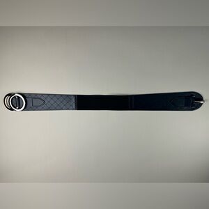 bebe Black Textured Women's Belt